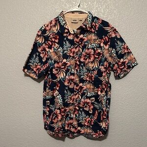 Vans Hawaiian Button Down Shirt